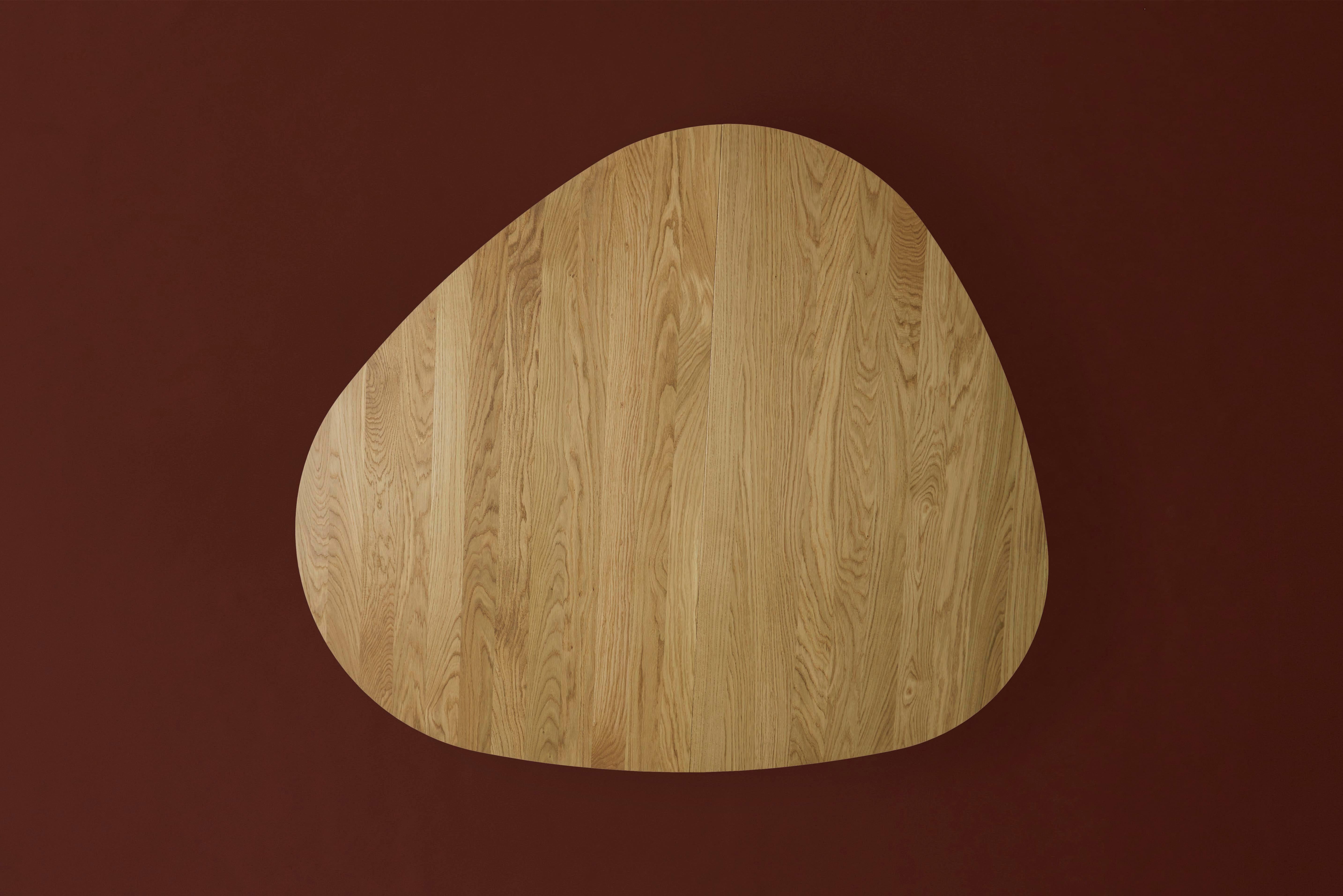 Mesa de comedor redonda contemporánea 
