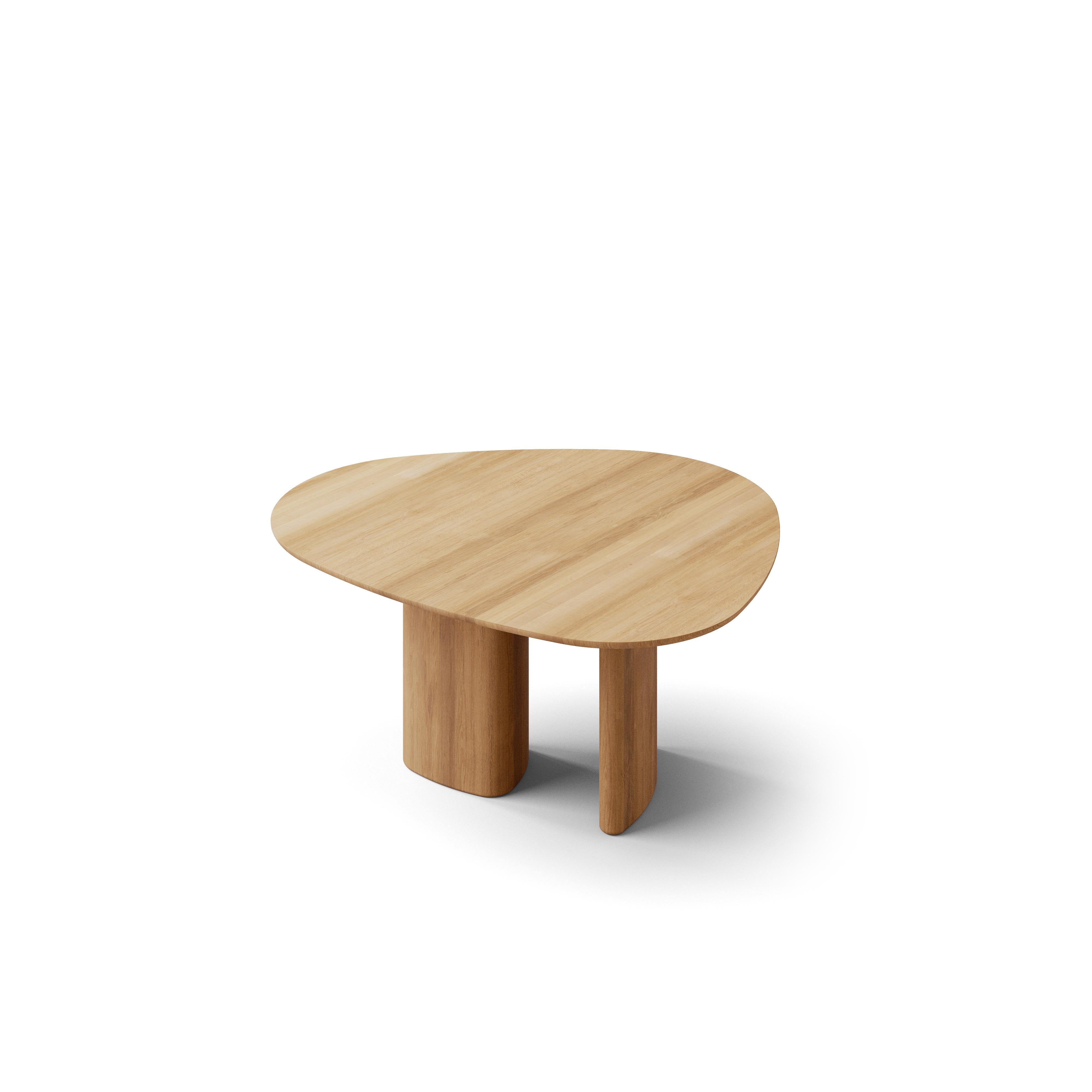 Mesa de comedor redonda contemporánea 