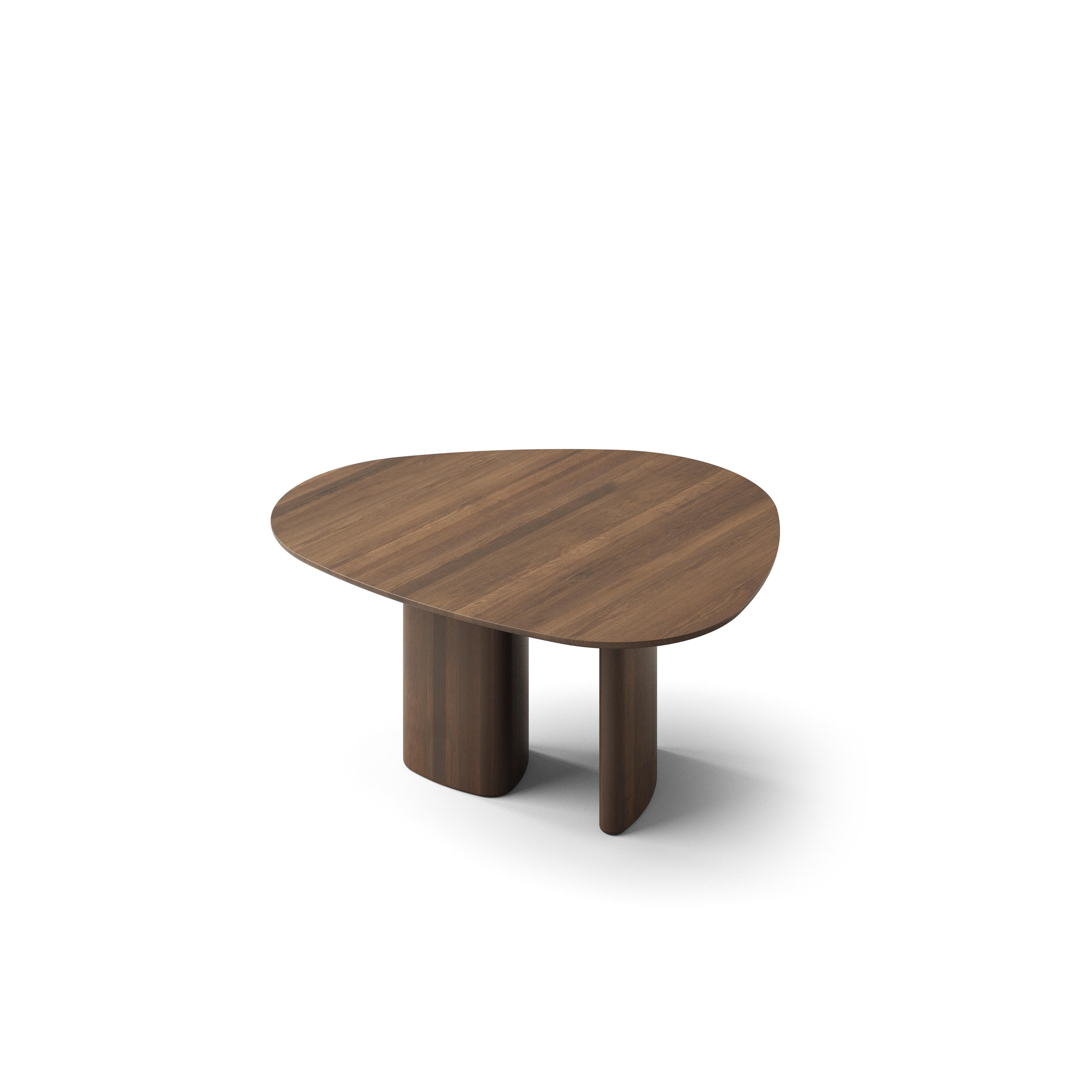 Mesa de comedor redonda contemporánea 