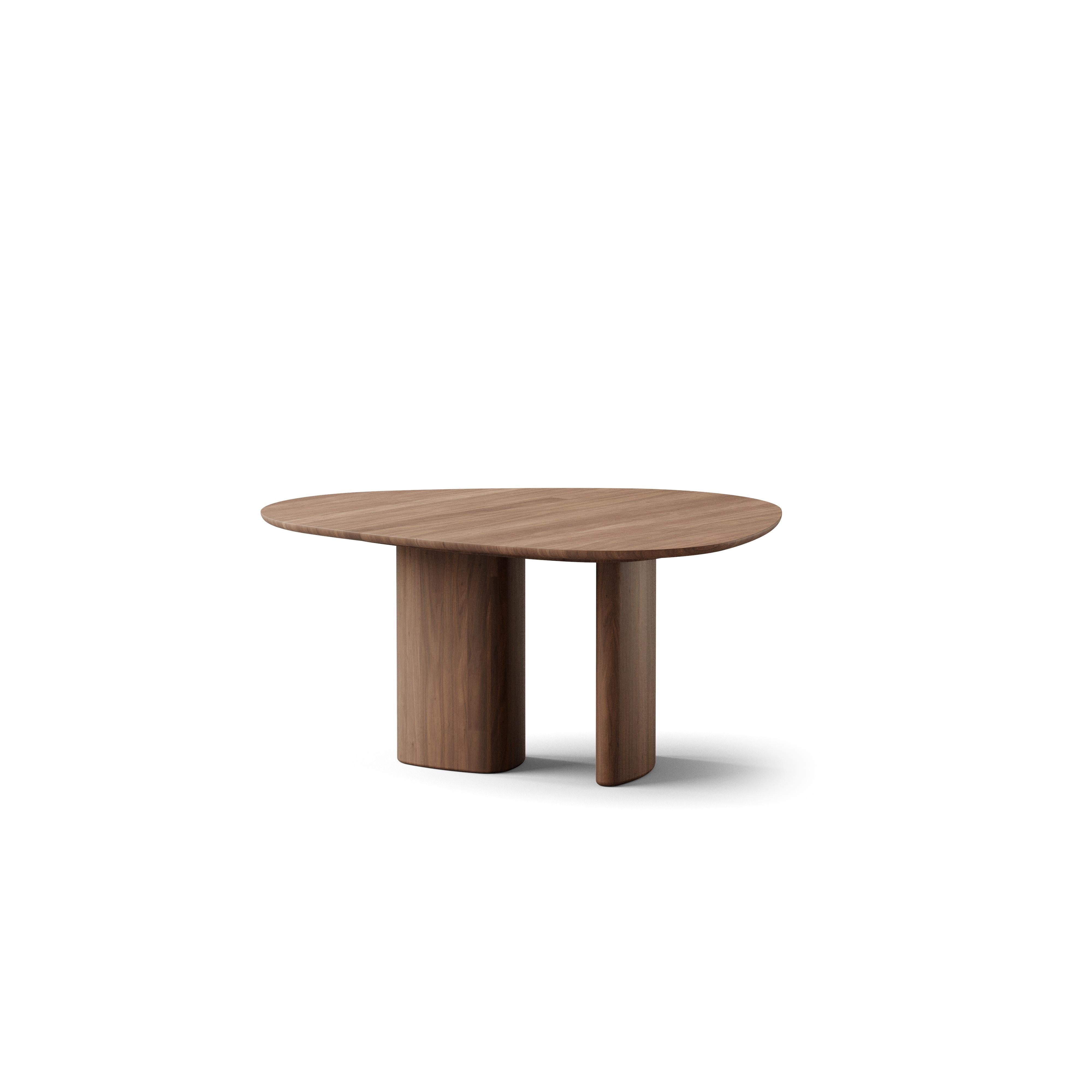 Mesa de comedor redonda contemporánea 