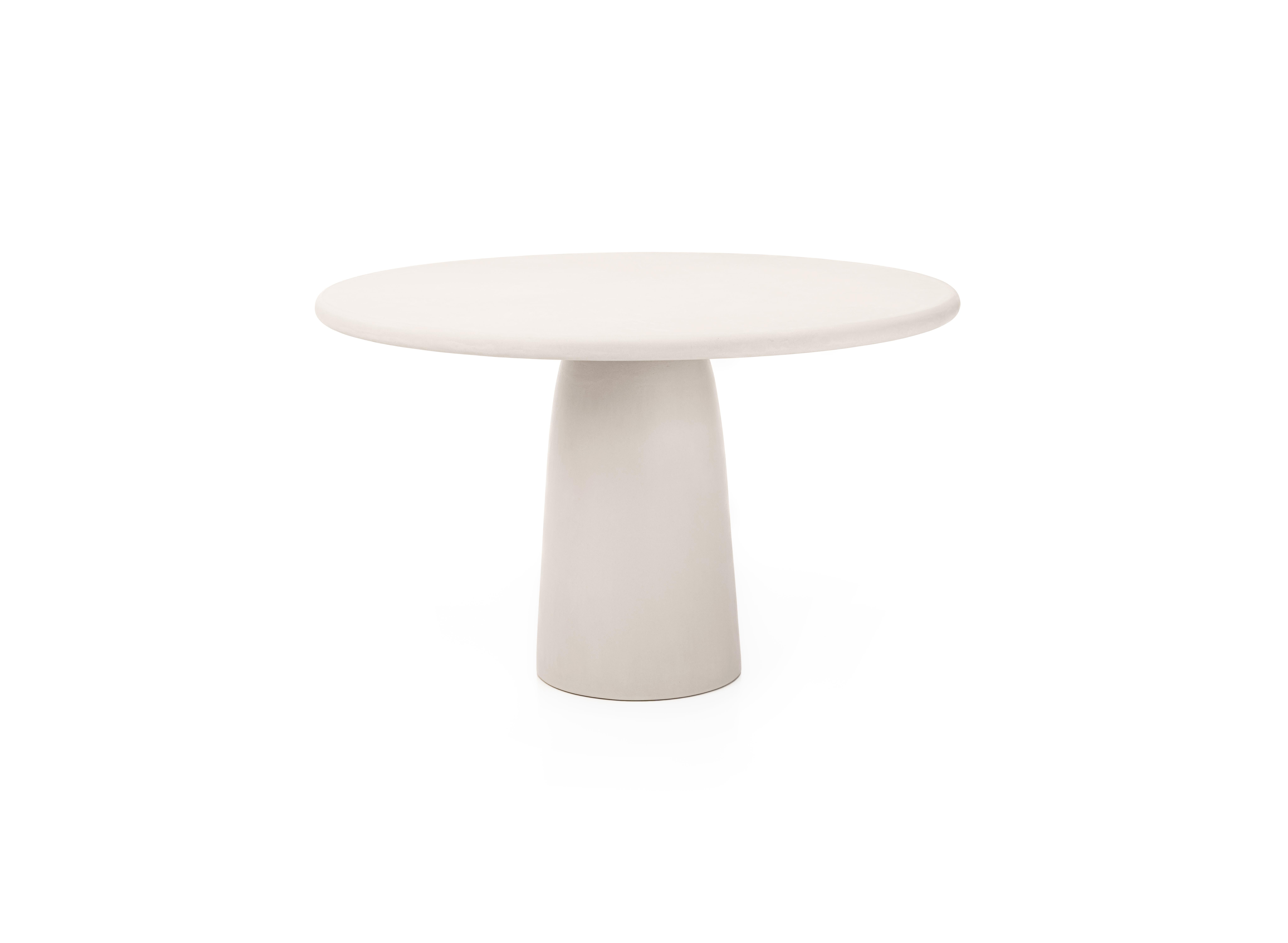 Belgian Contemporary Round Natural Plaster 