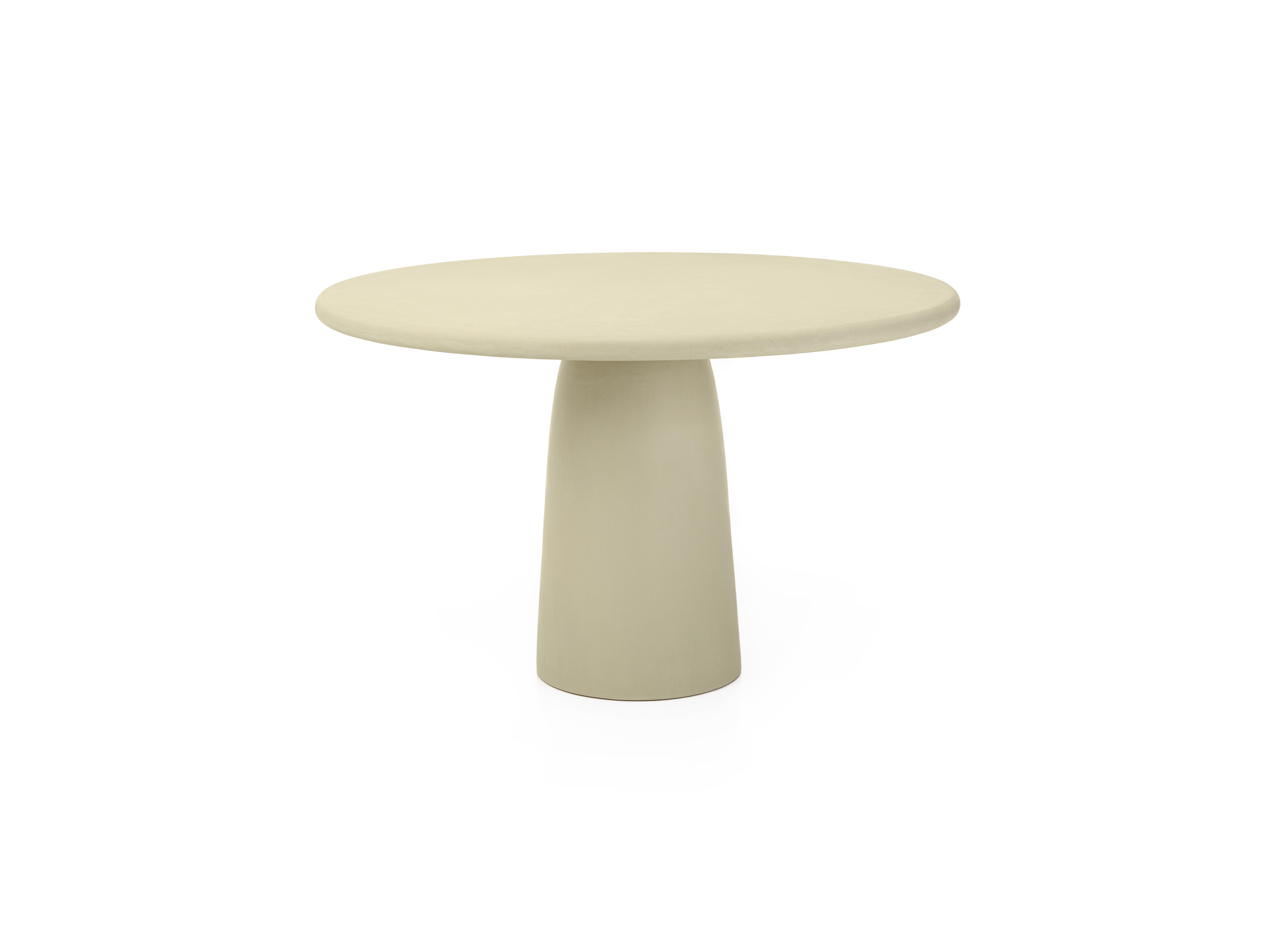 Minimaliste Table ronde contemporaine 