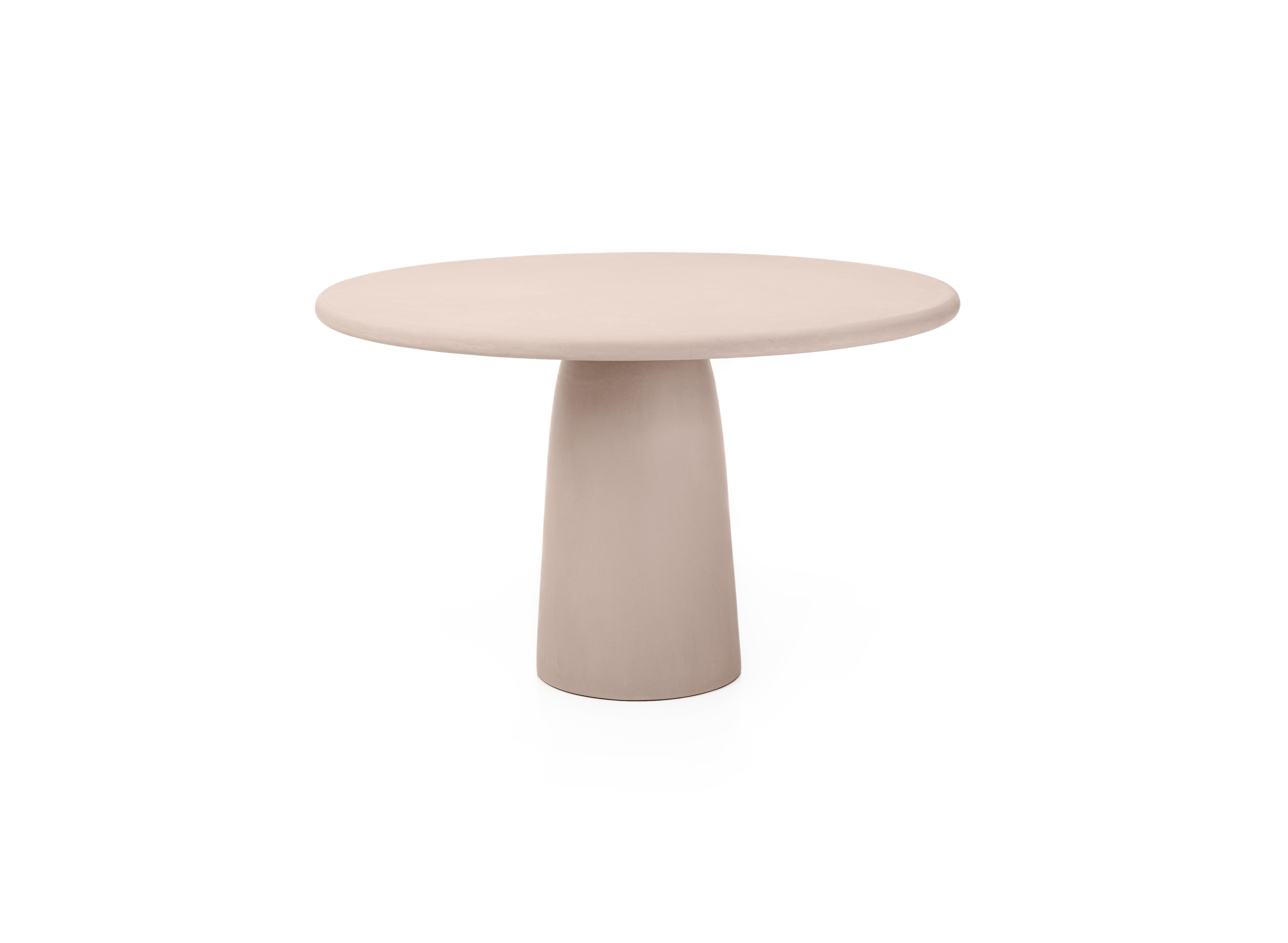 Contemporary Round Natural Plaster 