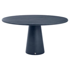 Zeitgenössischer runder tisch aus natürlichem gips "Cone" 120cm by Isabelle Beaumont