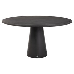 Zeitgenössischer runder tisch aus natürlichem gips "Cone" 160cm by Isabelle Beaumont