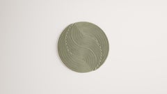 Contemporary Round Niwa Green Sage