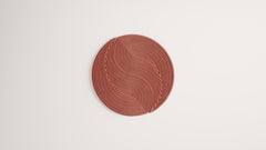 Contemporary Round Niwa Red Coral