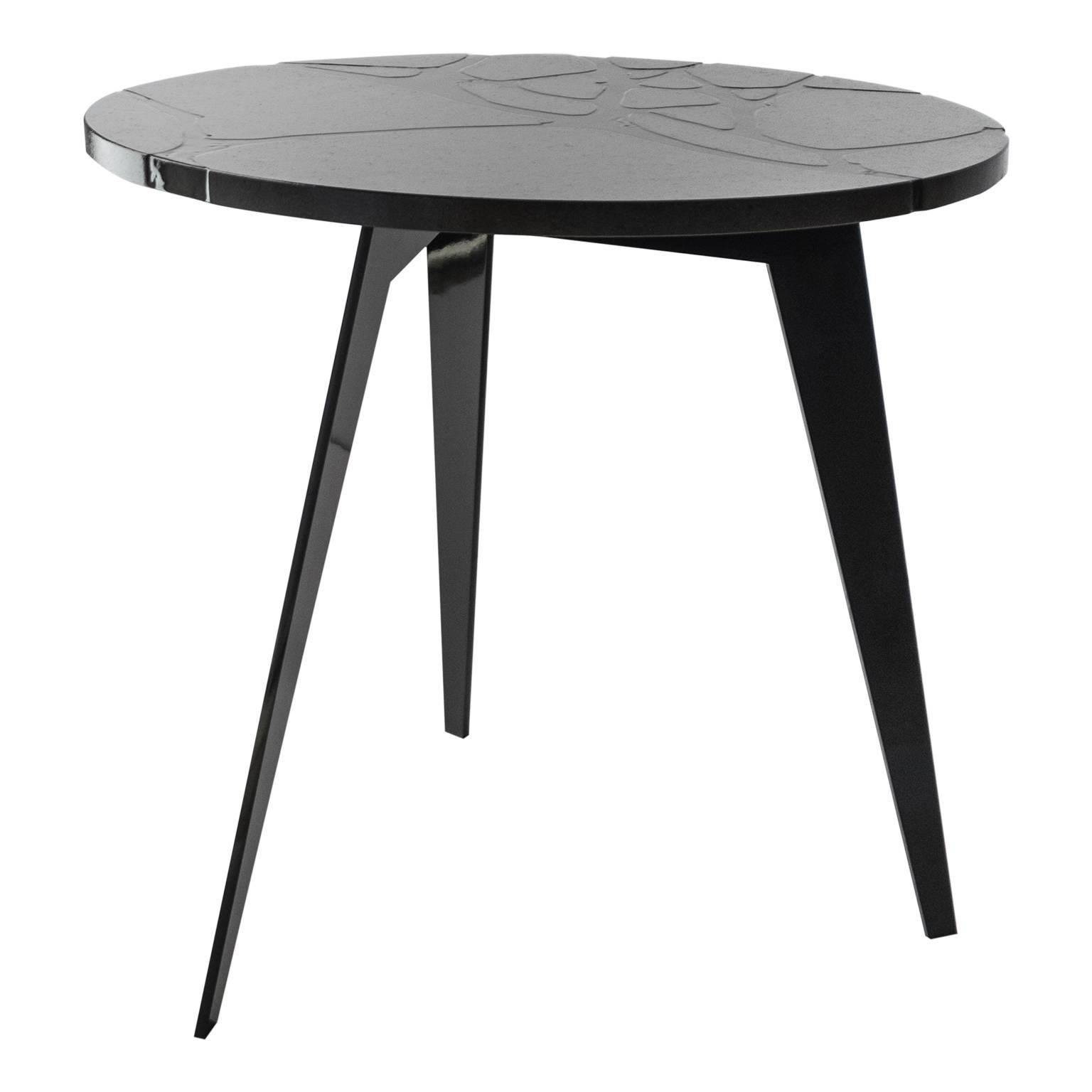 lava stone outdoor table
