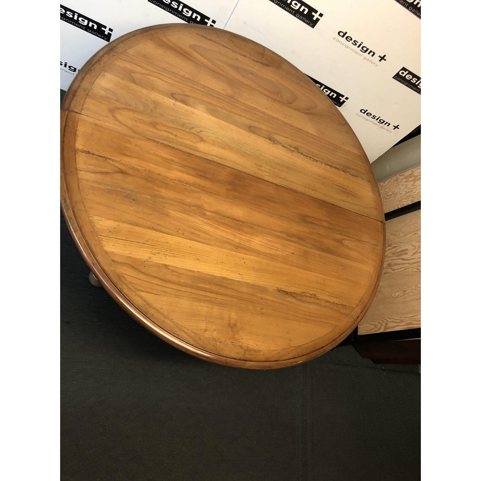 Other Contemporary Round Pedestal Dining Table For Sale