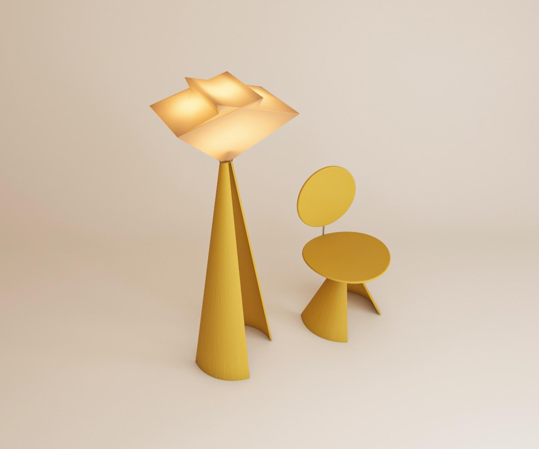 Contemporary Rounded Floor Lamp by Rejo Studio In New Condition For Sale In Riyadh, SA