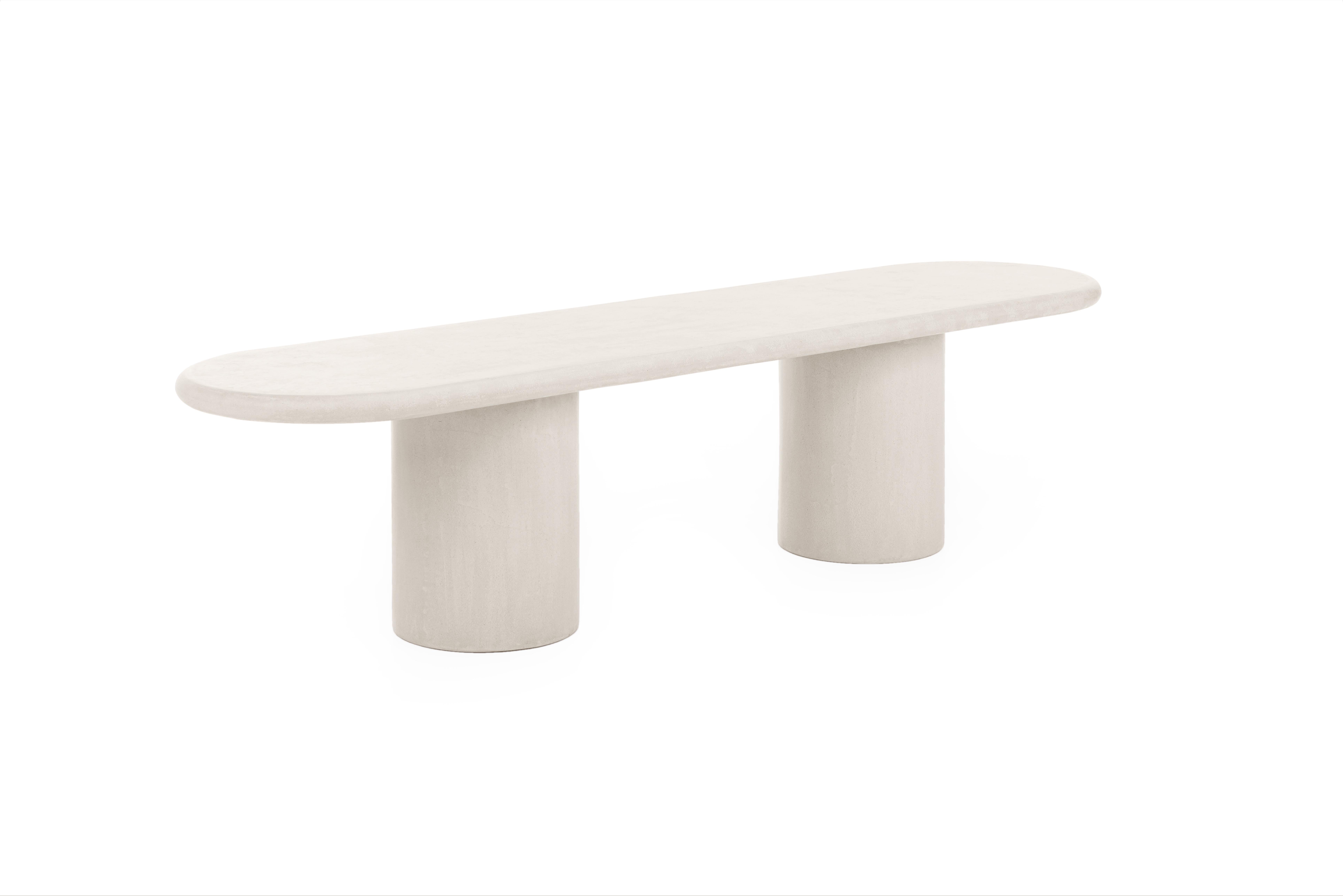 Belgian Contemporary Rounded Natural Plaster 