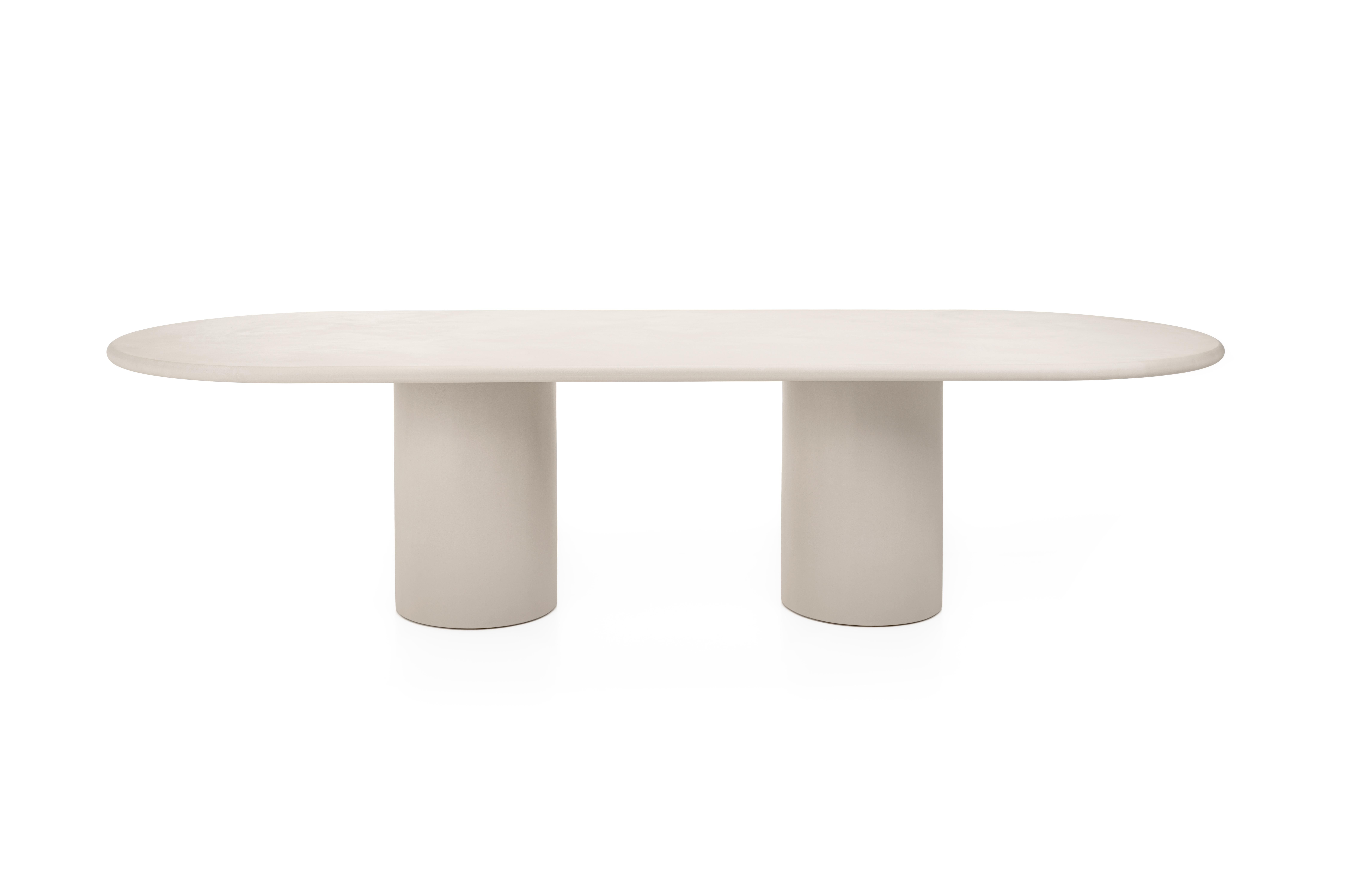Belgian Contemporary Rounded Natural Plaster 