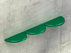 Contemporary Rounded Shelf Nina Green by Chapel Petrassi