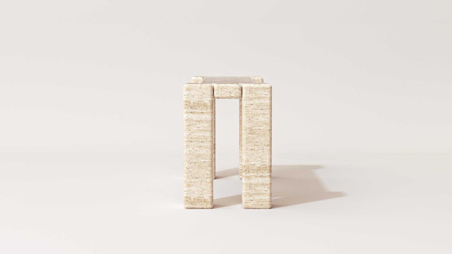 Stone Contemporary Rubi - Console by Arthur Vallin For Sale