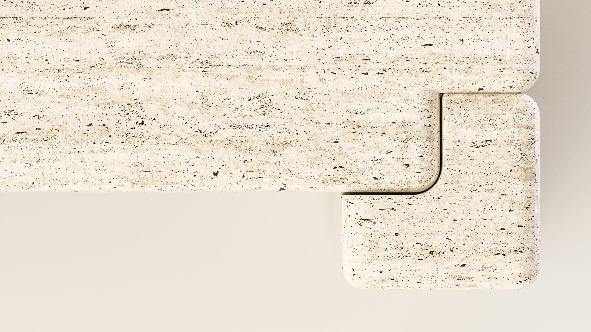 Fait main Contemporary Rubi - Table de salle à manger par Arthur Vallin en vente