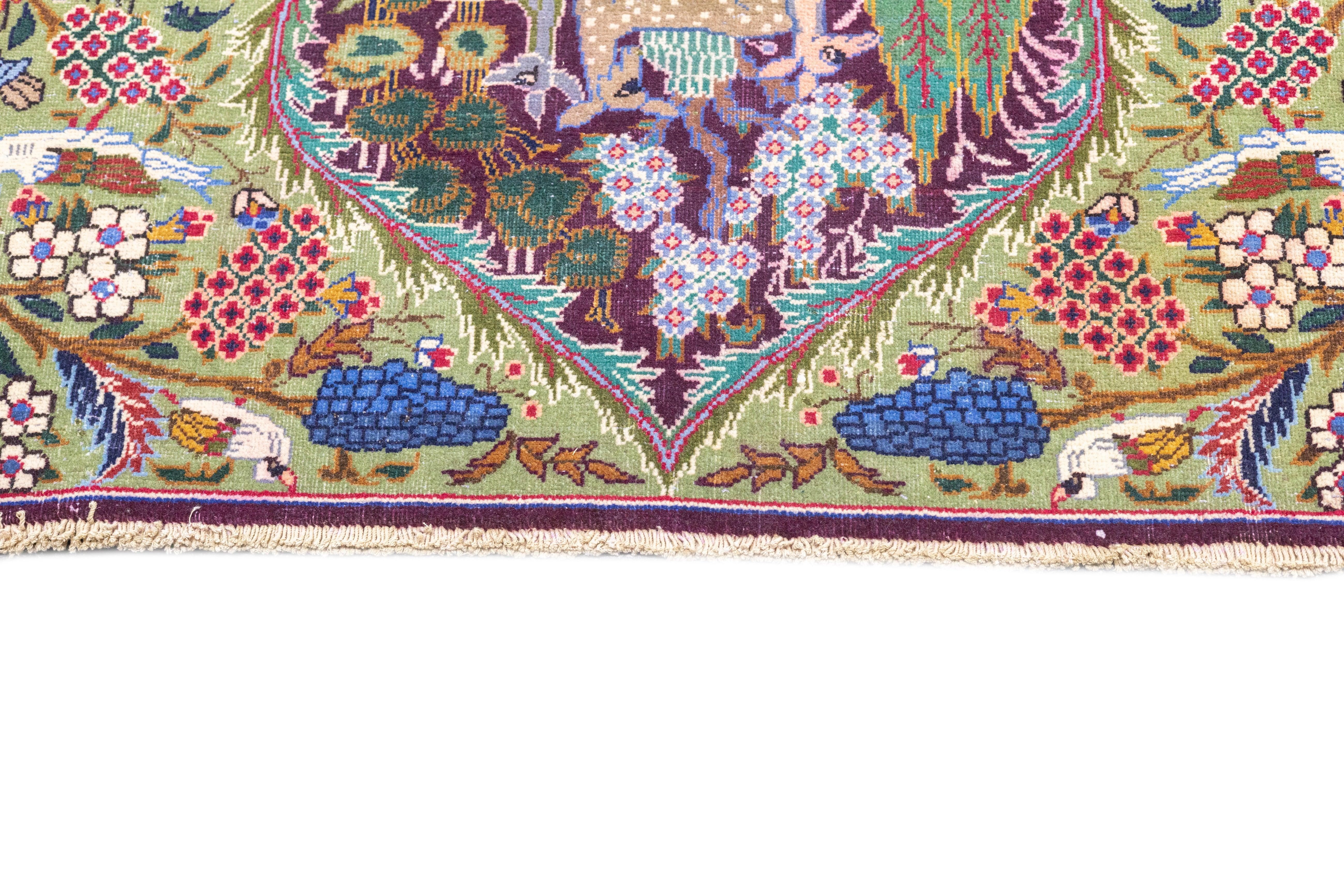 Wool Contemporary Rug 9'10'' x 10'9'' For Sale