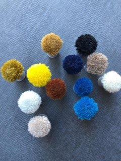 Contemporary Rug Hand Tufted Knotted Himalayan Wool Color Carpet