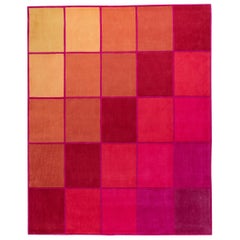 Contemporary Rug in High Density Acrylic "Evolve" by Joe Doucet
