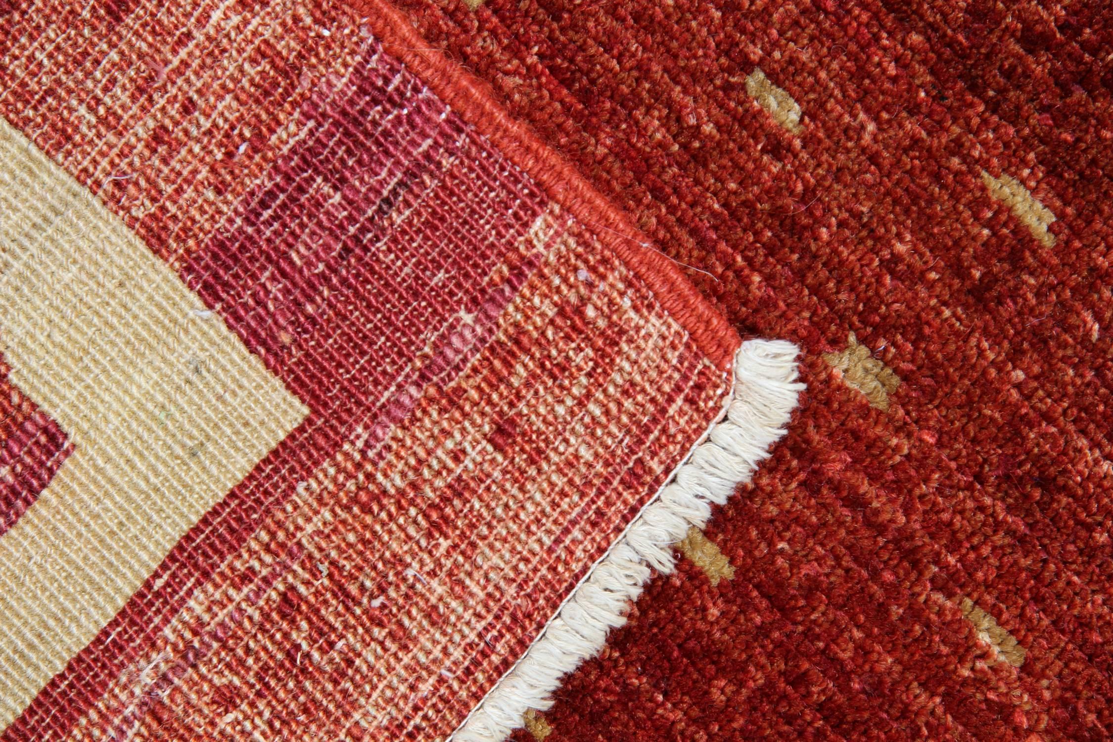 Contemporary Rugs, Handwoven Modern Rugs Carpet from Afghanistan In Excellent Condition For Sale In Hampshire, GB