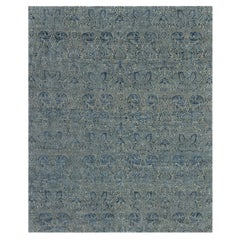 Contemporary S10 Tibetan Floral Design Rug by Doris Leslie Blau