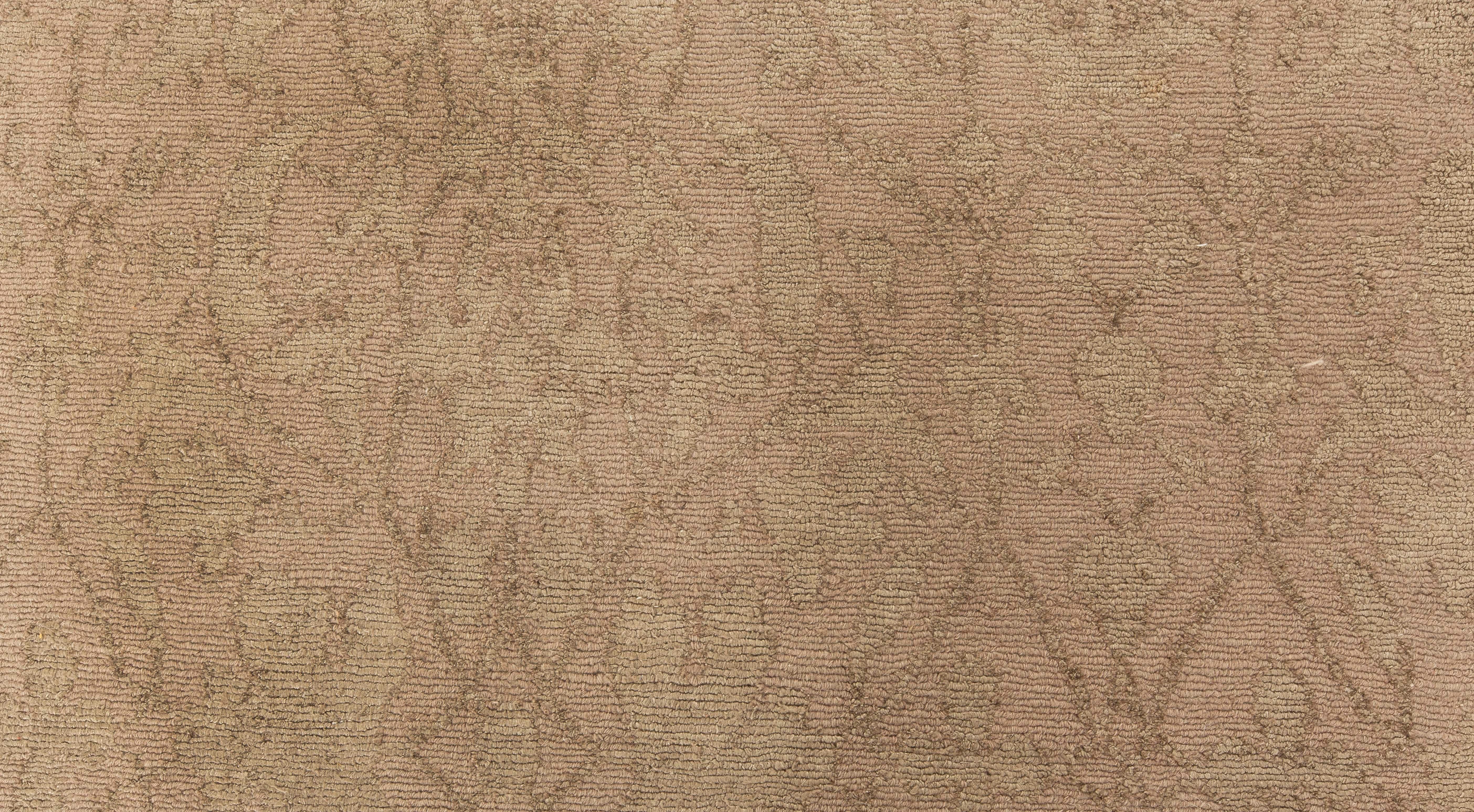 Tapis tibétain contemporain S7 fait main par Doris Leslie Blau
Taille : 8'0