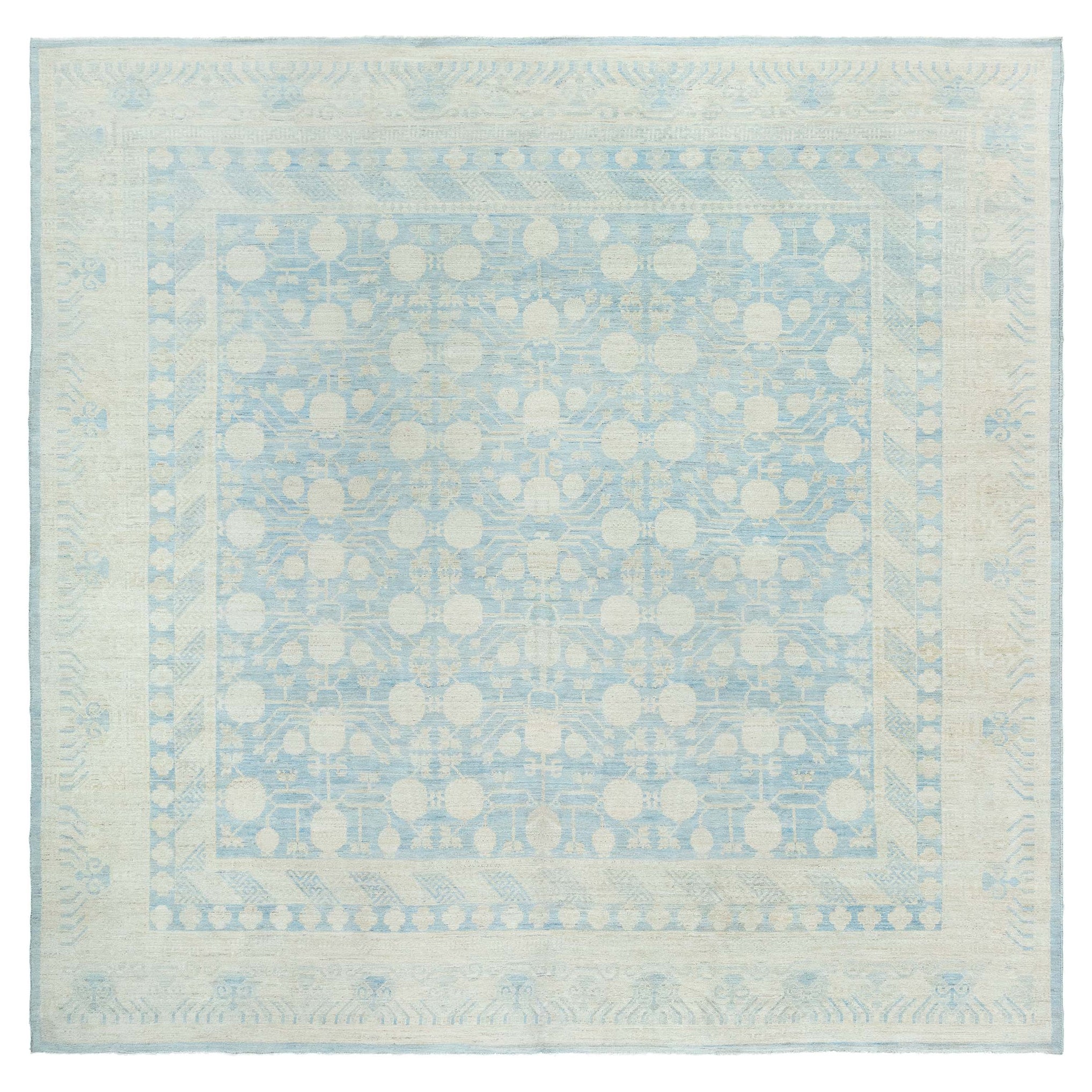 Alfombra contemporánea de lana Samarcanda hecha a mano por Doris Leslie Blau
