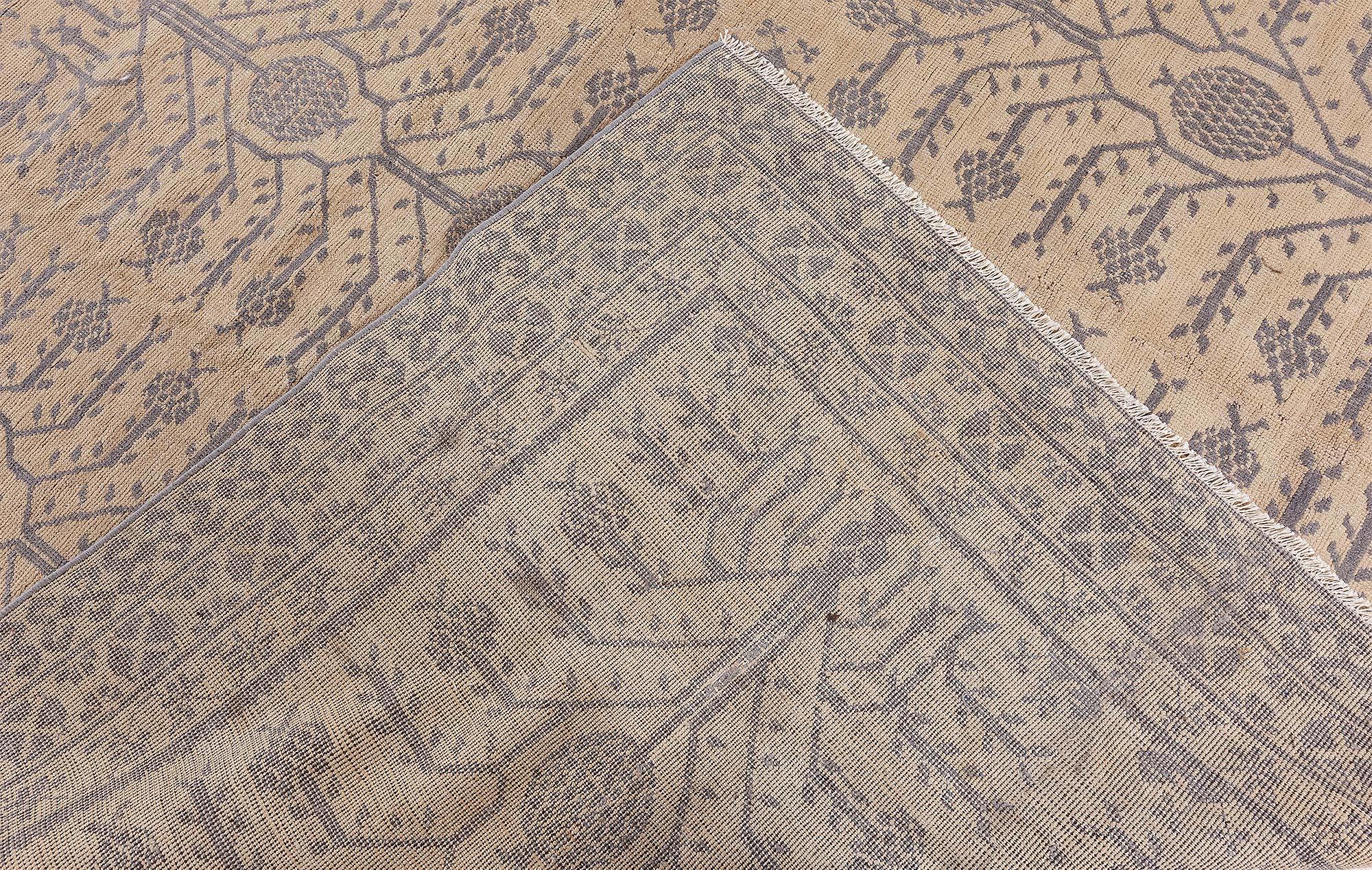 Wool Contemporary Samarkand Rug by Doris Leslie Blau For Sale