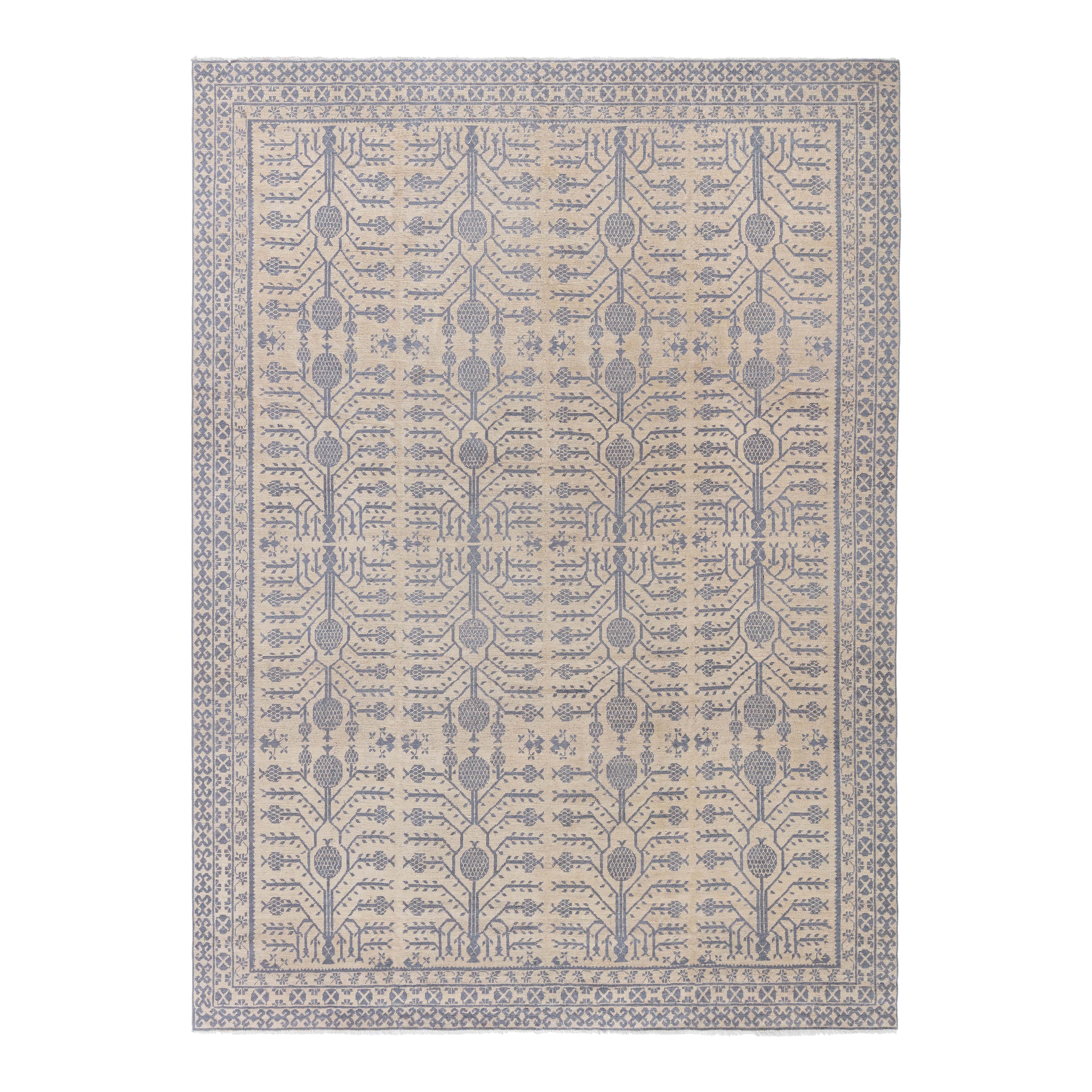 Contemporary Samarkand Rug by Doris Leslie Blau