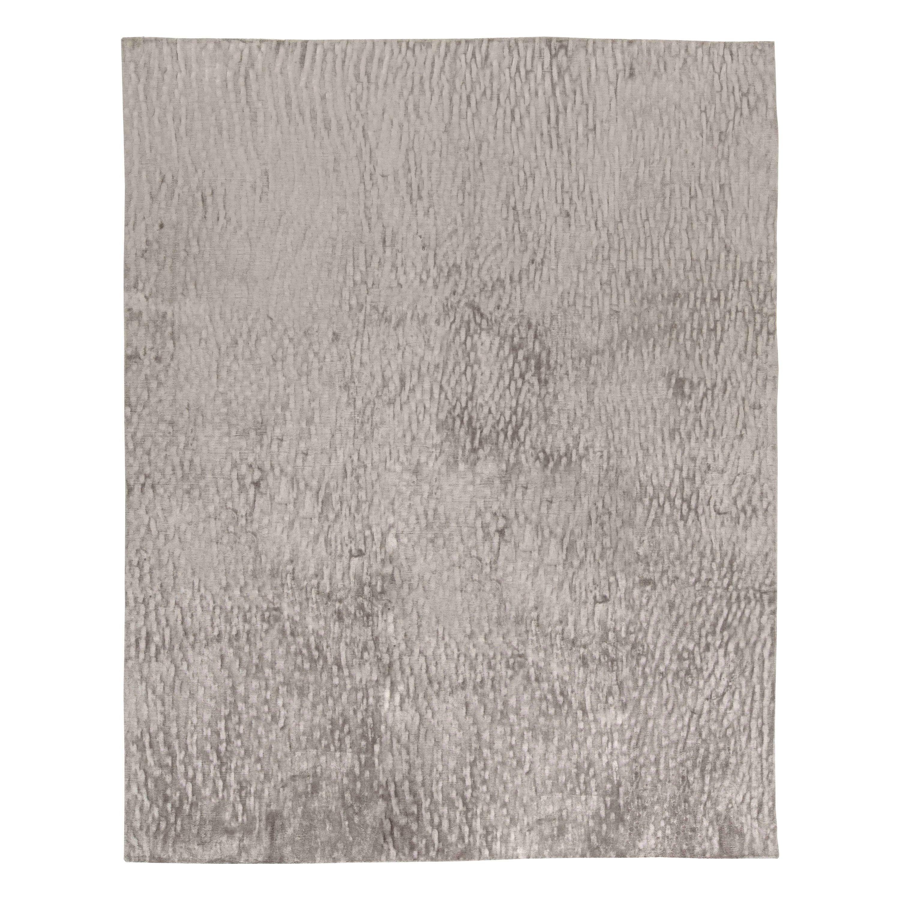 Smooth Collection. Handmade Silk Rug For Sale at 1stdibs