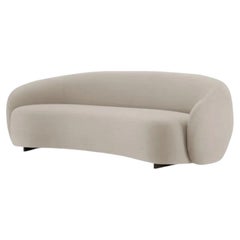 Contemporary Sand Upholstered Outdoor Sofa