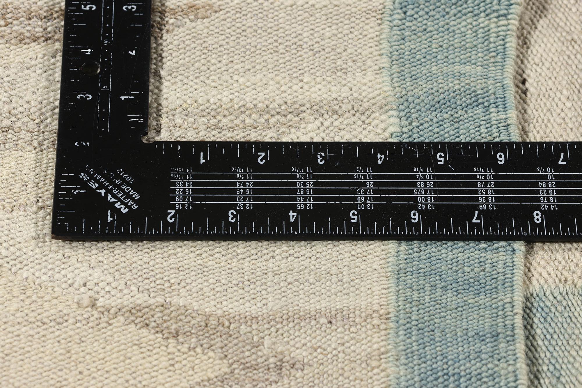 Alfombra contemporánea de tejido plano estilo navajo del suroeste del desierto de Santa Fe Navajo en venta