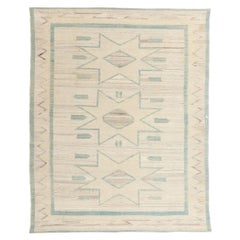 Antique Contemporary Santa Fe Southwest Modern Desert Navajo-Style Rug