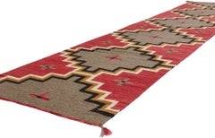Contemporary Santa Fe SouthwestModern Desert Southwestern style Flatweave Carpet