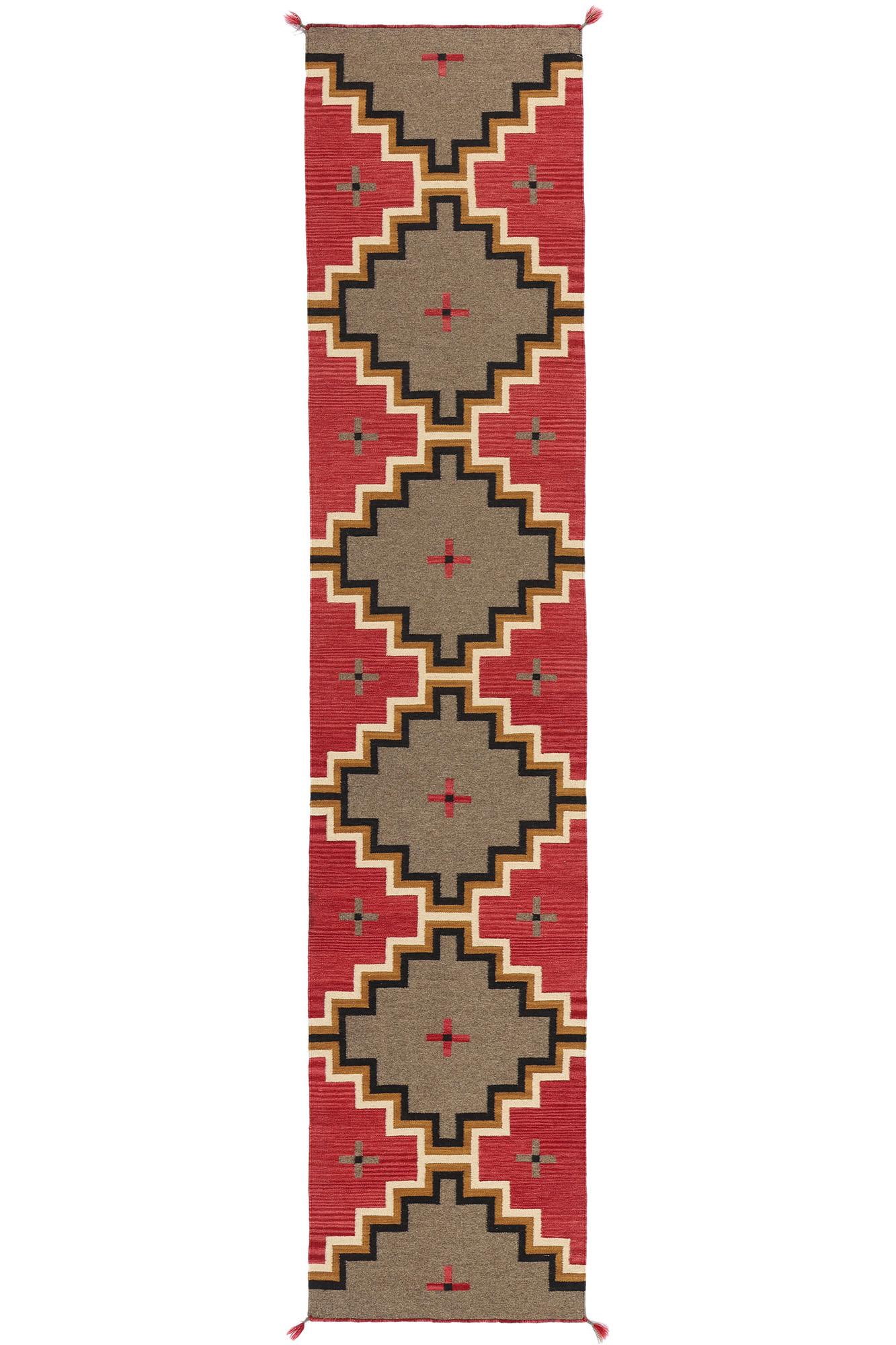 Contemporary Santa Fe Southwest Modern Ganado Navajo-Style Rug For Sale 3