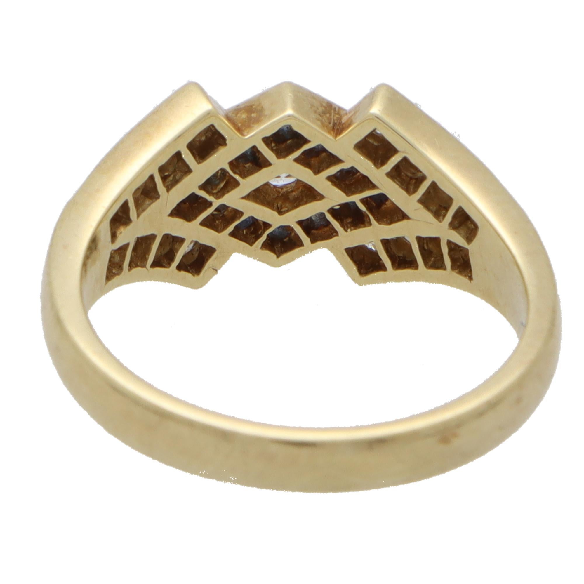 contemporary dress rings