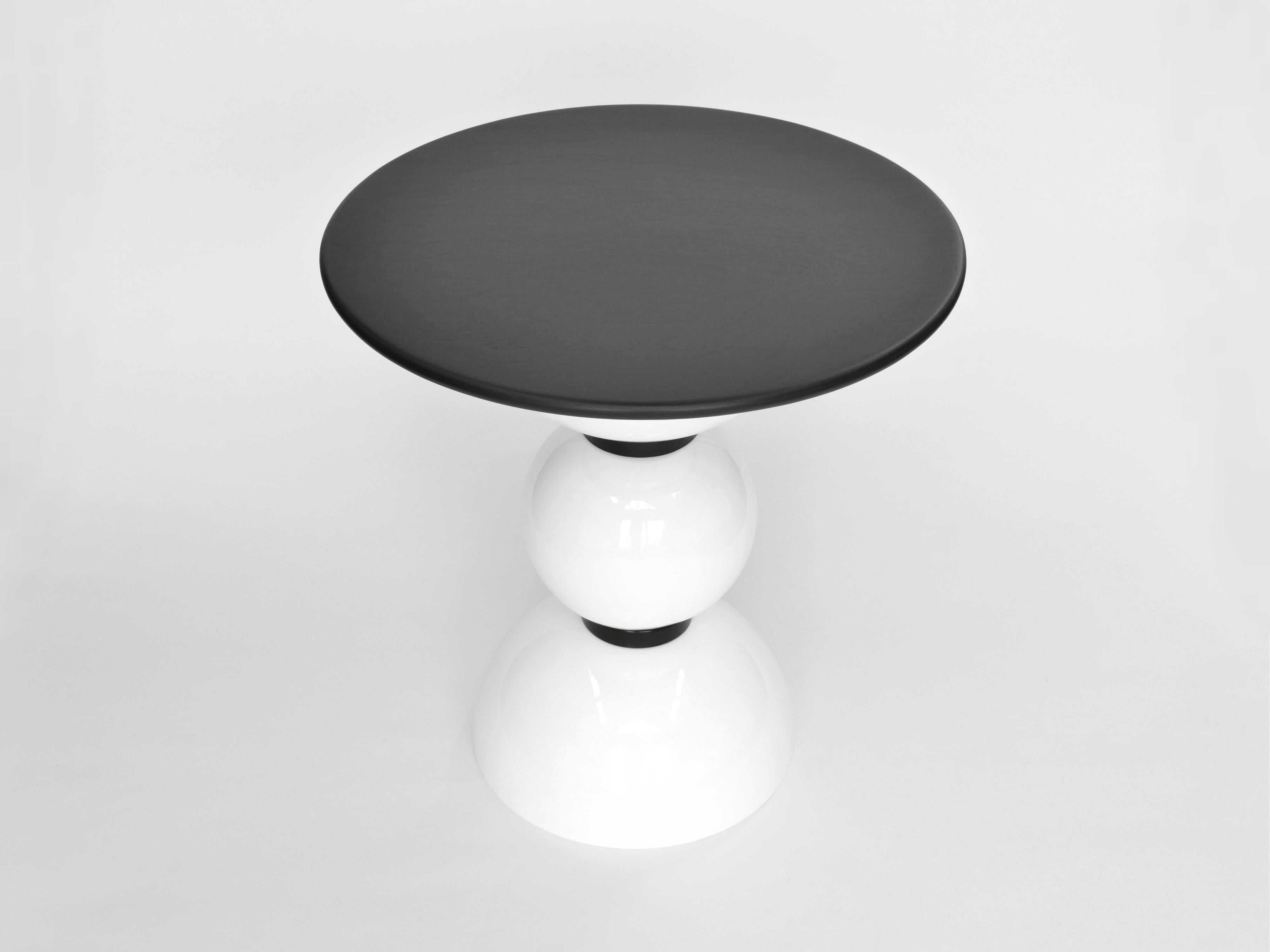 Space Age Contemporary Saturn Table by Connor Holland in Powder-Coated Steel For Sale