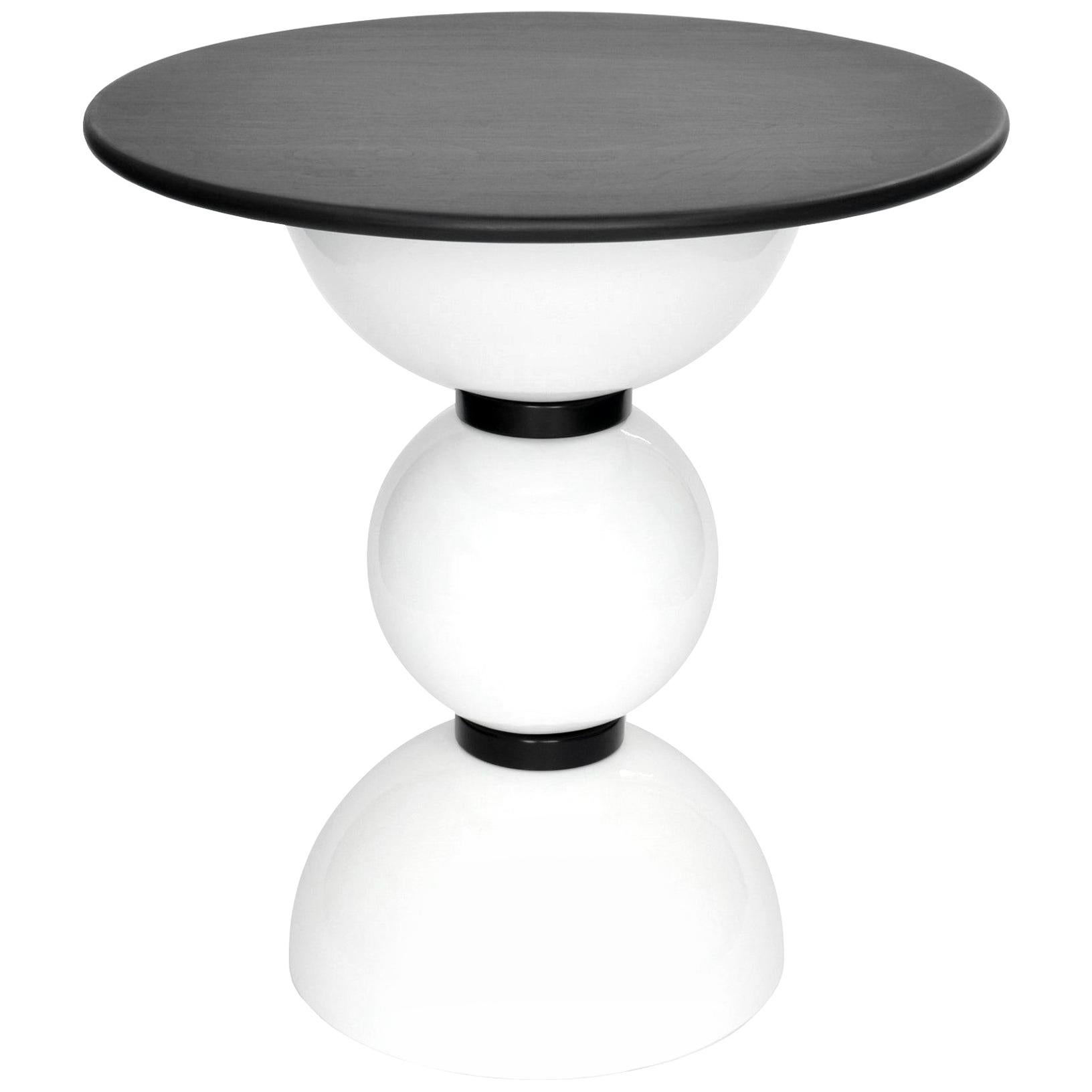 Contemporary Saturn Table by Connor Holland in Powder-Coated Steel For Sale
