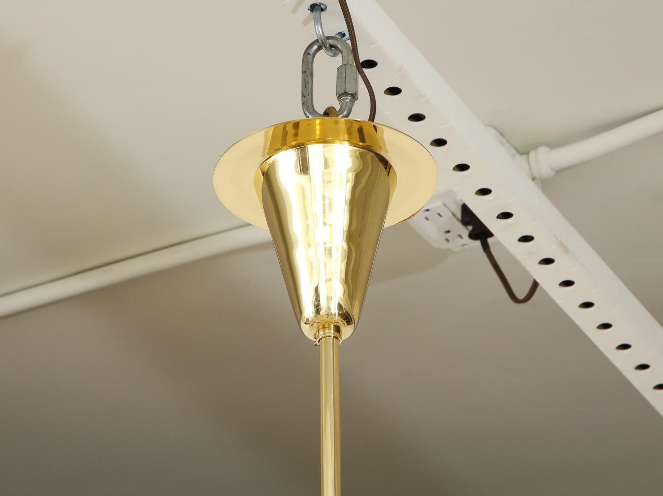 Contemporary Saucer Pendant by Fedele Papagni Italy 2010 In New Condition In New York, NY