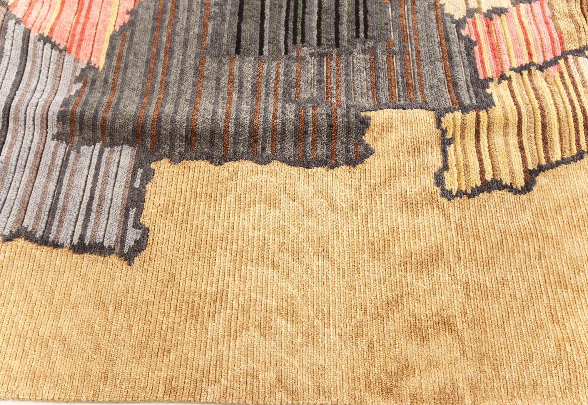 Contemporary Sauron textural rug by Doris Leslie Blau.
Size: 15'2
