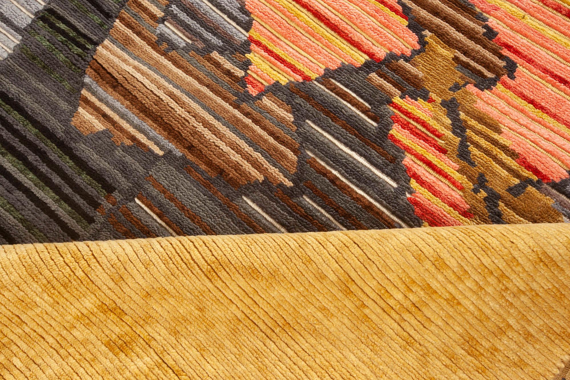 Tappeto contemporaneo Sauron Textural di Doris Leslie Blau
Dimensioni: 12'1