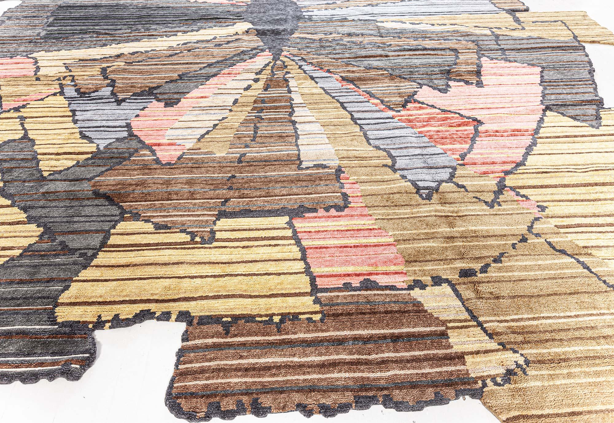 Tappeto contemporaneo Sauron Textural di Doris Leslie Blau In condizioni Nuovo in vendita a New York, NY