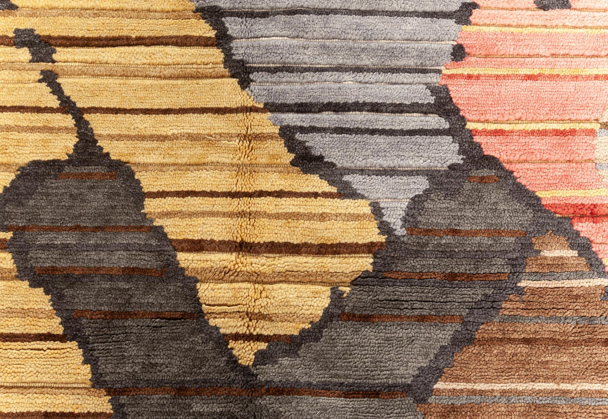XXI secolo e contemporaneo Tappeto contemporaneo Sauron Textural di Doris Leslie Blau in vendita
