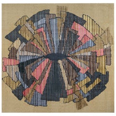 Tappeto contemporaneo Sauron Textural di Doris Leslie Blau