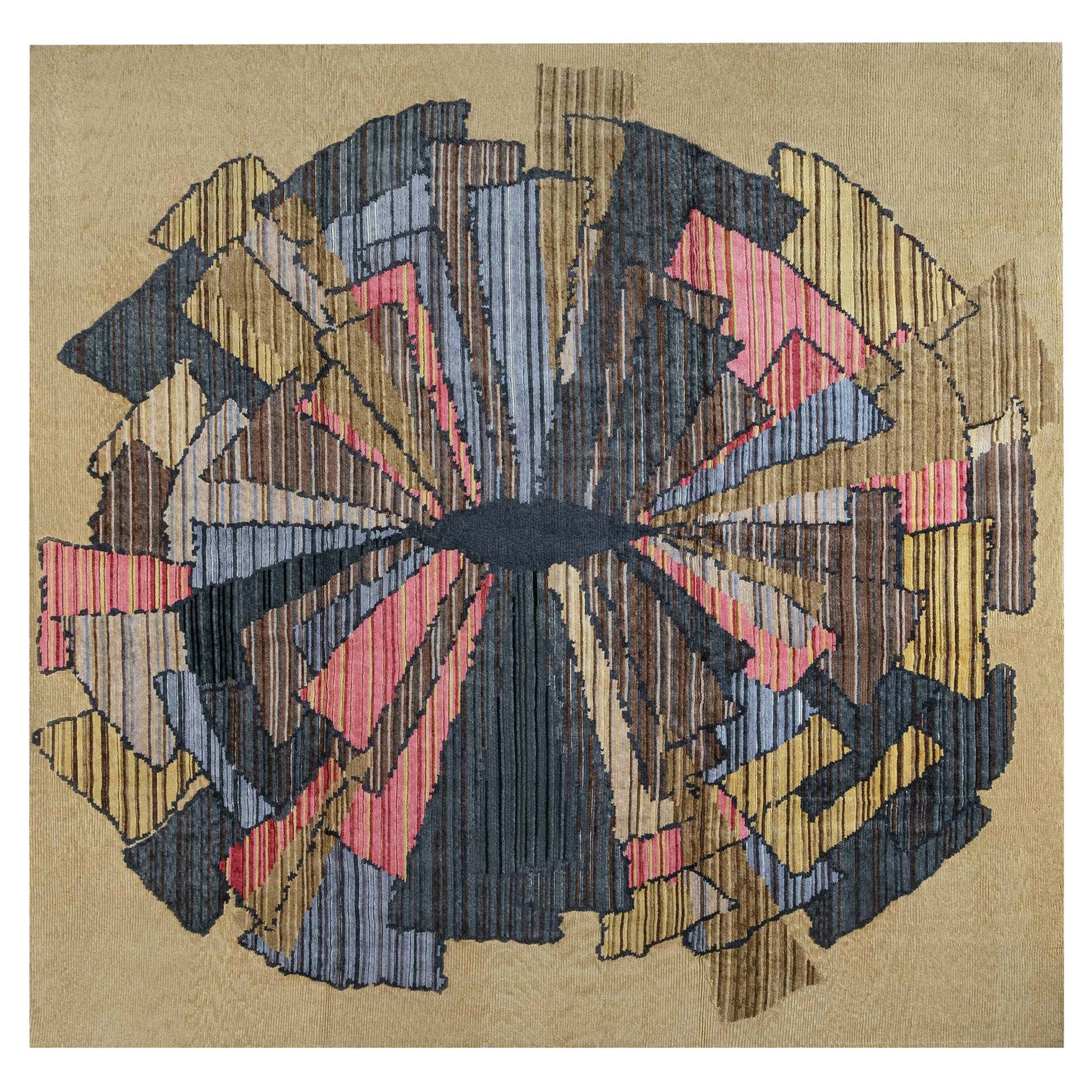 Alfombra contemporánea Sauron Textural de Doris Leslie Blau en venta