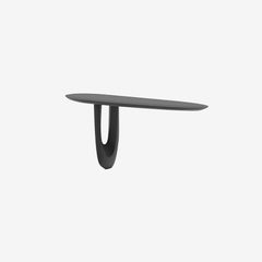 Contemporary 'Savignyplatz' Console Table by Man of Parts, Black Oak, 160cm