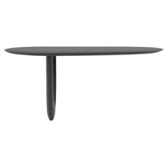 Table console contemporaine 'Savignyplatz' par Man of Parts, chêne noir, 160cm