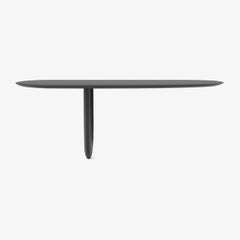 Contemporary 'Savignyplatz' Console Table by Man of Parts, Black Oak, 220 cm