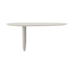 Mesa consola contemporánea "Savignyplatz" de Man of Parts, Roble marfil, 160 cm