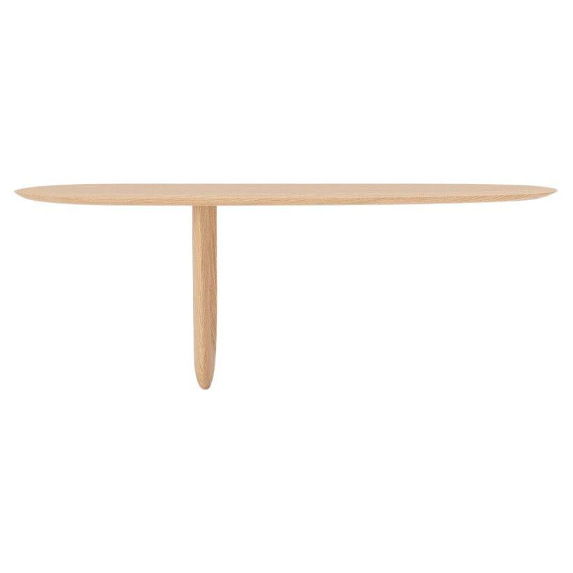 Contemporary 'Savignyplatz' Console Table by Man of Parts, Ivory Oak, 220 cm For Sale 6