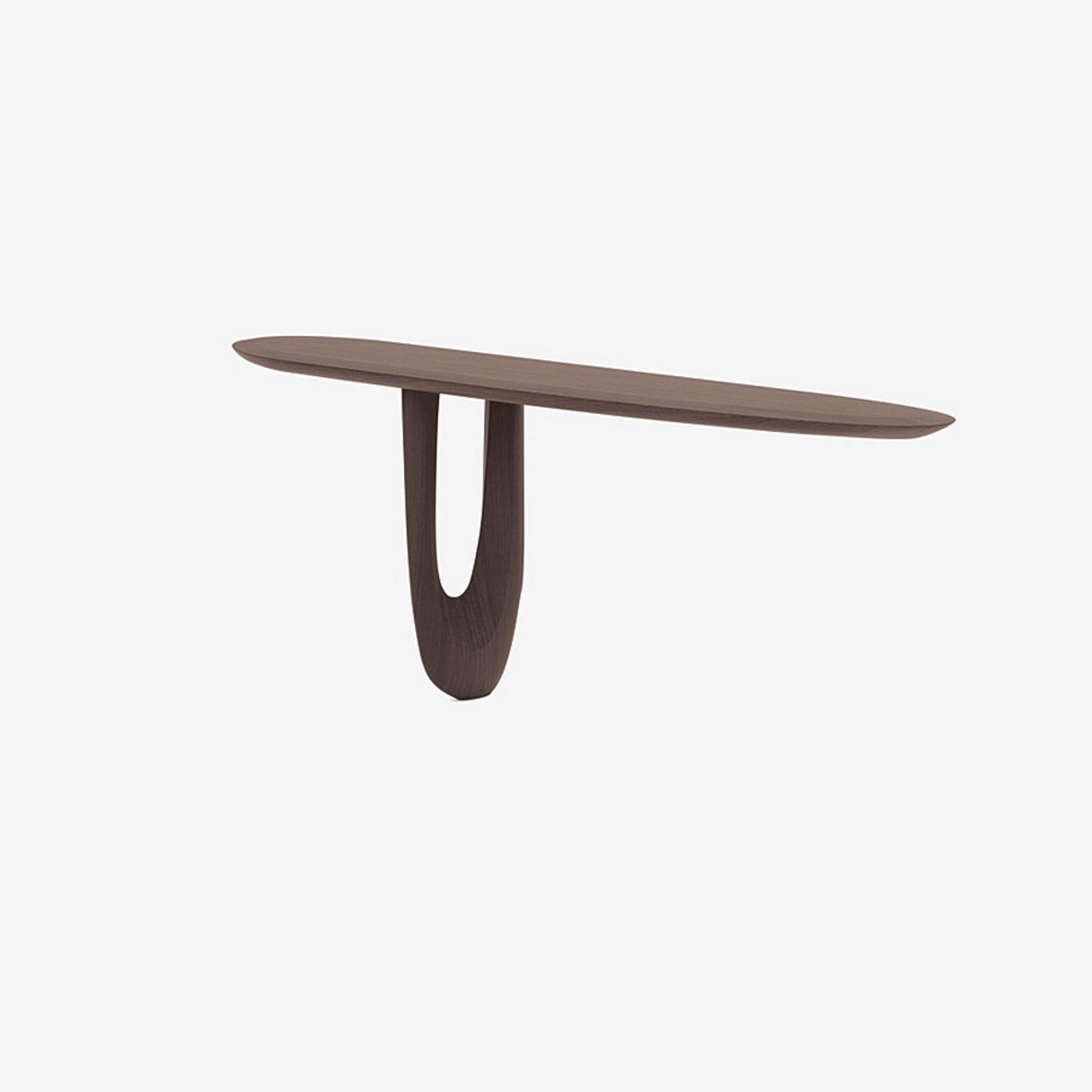 Contemporary 'Savignyplatz' Console Table by Man of Parts, Nude Oak, 160cm For Sale 9
